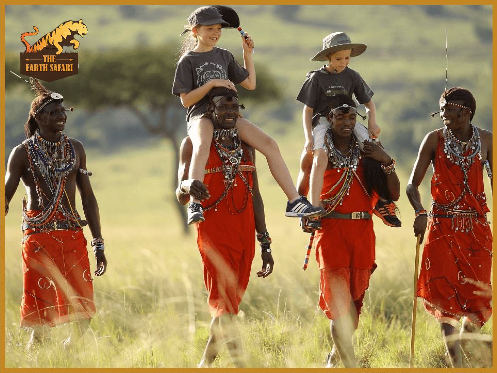 Kids on Safari in Masai Mara, Family Safari - The Earth Safari